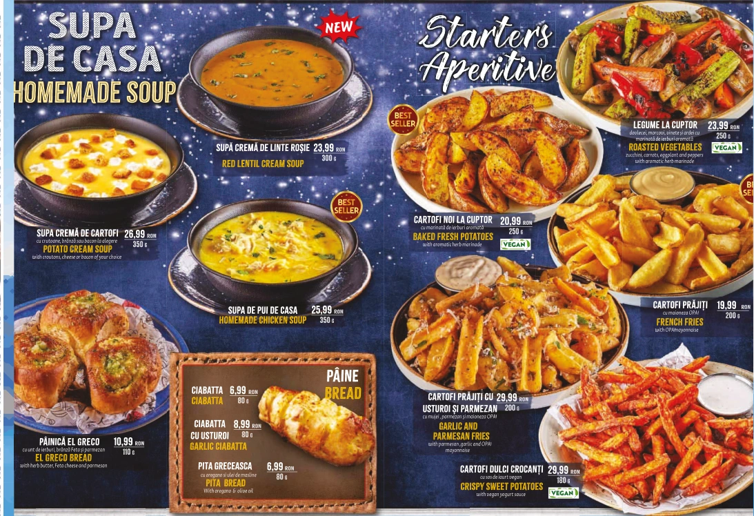 Soups & starters