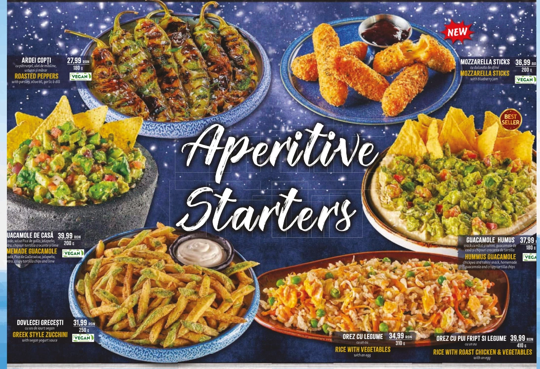 Starters to share