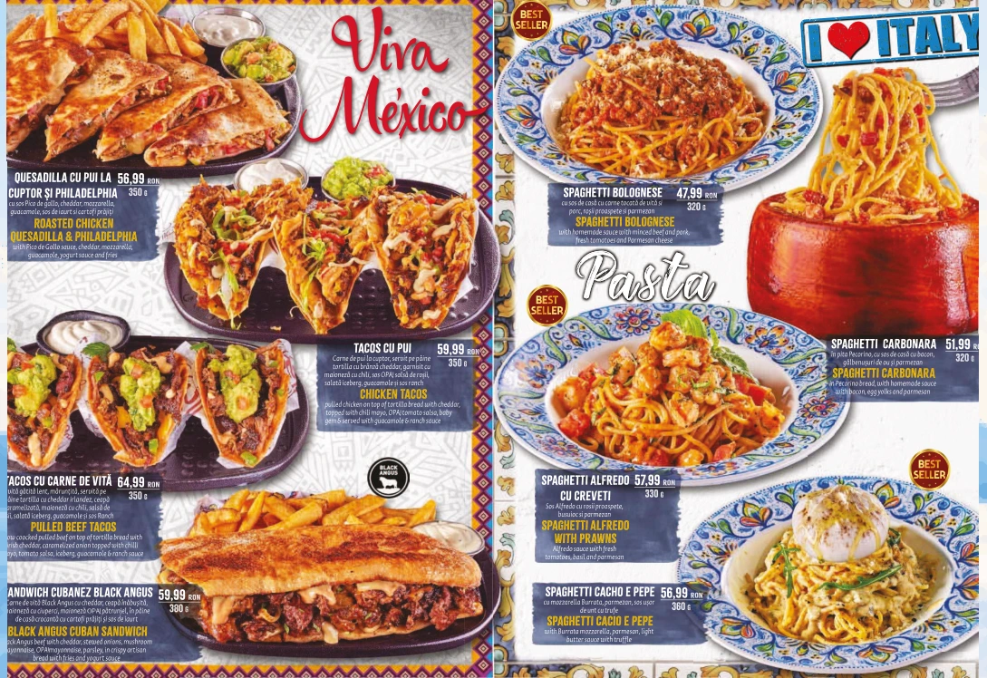 Mexico & Italy