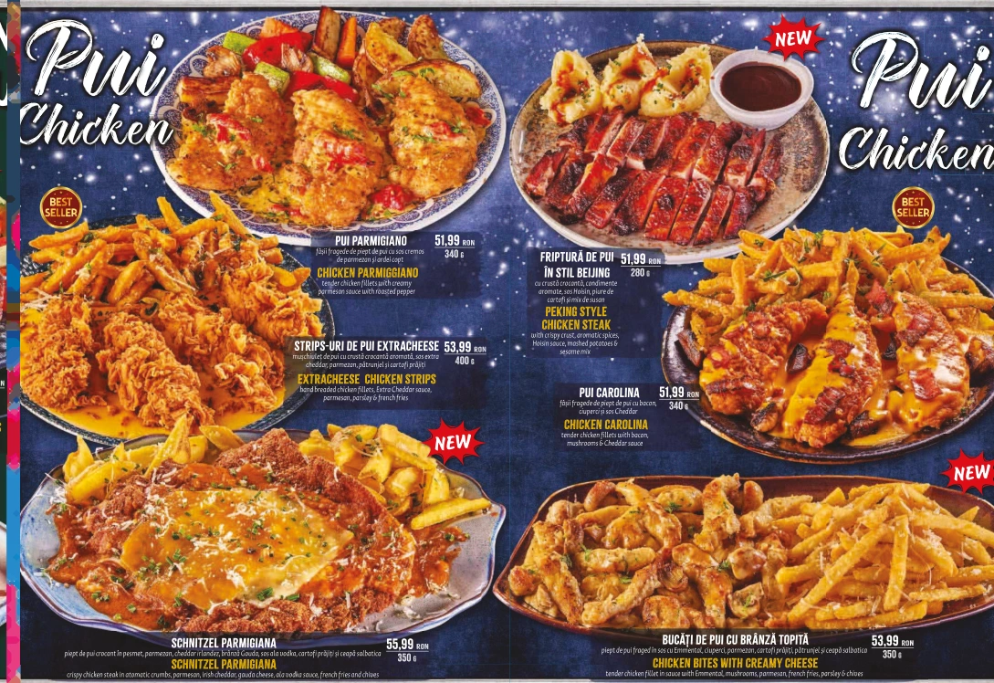 Chicken favourites