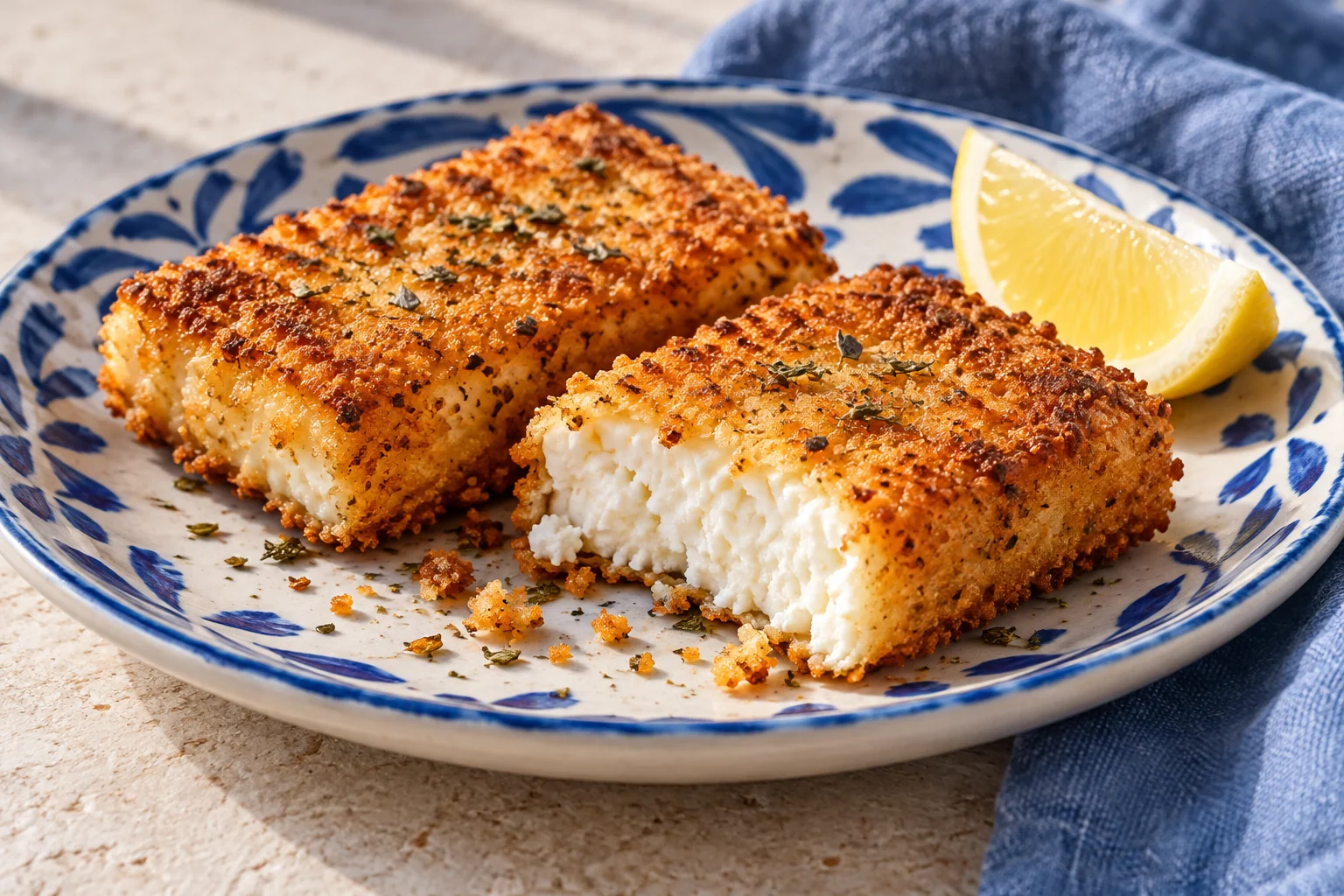 Feta saganaki: br&acirc;nză grecească &icirc;n crustă aurie